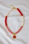 Smiley Fimo Bead Necklace – Colorful Summer Emoji Choker Necklace - 5