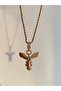 Steel Twist Chain Phoenix Necklace - 3