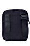 Black Adjustable Shoulder Strap Four-Pocket Men's Handbag - Portfolio Bag - Clutch 01Pc00102 - 5