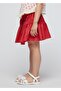 3-9 Years Old Girl's Poplin Skirt Red - 5