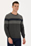 Men's Anthracite Melange Sweater 50272107 -Vr081 - 3