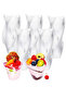 40Pcs 20/40PCS100ML Disposable Plastic Dessert Cups Birthday Transparent Party ice Cream Home Christ - 8