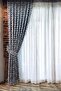 Pastel Tassel Background Curtain Gray Color - Modern and Joyful Design - 2