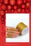 Christmas Tree Ornament String Glittered 10 Meters - 0.80 mm Glitter Parachute String Gold Color. 1. Quality - 2