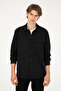 Men's Black Knitted Shirt 50299653 -Vr046 - 3