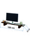 Solid Natural Wood Monitor Riser Monitor Stand Monitor Stand (100 X25 cm)