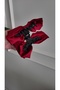 Shiny Satin Fabric Bow Women's Latch Buckle - 2
