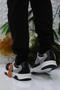M.P 242 2060 Black Gray Comfortable Original Product Men's Sports Shoes - 4