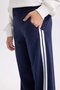 D6568 Wide Leg Wide Wide Leg Striped Sweatpants - 5