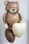 Retro Big Bear Teddy Bear Foil Balloon 65X90 - 3