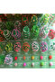 50pcs 50pcs/lot Architecture Mini Plastic Model 2-15cm Color Tree For Ho Train Layout Railway Layout - 4