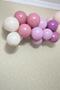 Retro Blush Pink Colors Party Ornament Balloon Chain Set - 3
