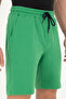 Men's Green Knitted Shorts 50279636-Vr054 - 5