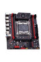 Motherboards QIYIDA X99 motherboard TPM 2.0Interface LGA 2011 3 with NVME NGFF M.2 Support 4 channel - 4