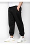 Plus Size Rubber Leg Comfortable Fit Sweatpants - 8