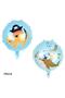 Pirate Shark Concept 9 Years Old Balloon Set Pirate Shark Theme Birthday Foil Balloon Set - 6