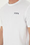 Men's Regular Fit Crew Neck White T-Shirt 50281077-Vr013 - 7