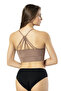 Women's Padded Bustier with Diver Strap, 3 Pieces, 3 Colors - 2