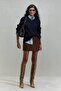 Navy Blue Role V-Neck Sweater - 2