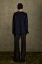 Navy Blue Caroline Basic Thin Sweater - 3