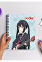 K On Anime Spiral Notebook مقاس A5 (50 ورقة)