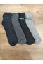 Men's 4 Pairs Thick Socks with Towel Inside Medium Socks Winter Sports Socks