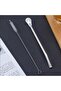 Perforated Straw with Spoon and Cleaning Brush - 5