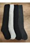 Women's 4 Pairs Winter Thick Towel Knee Socks