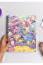 Undertale Anime Spiral Notebook مقاس A5 (50 ورقة)