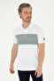 Men's Regular Fit Polo Neck Navy Blue T-Shirt 50281956-Vr033
