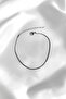 Unisex Non-Tarnish Ultra Thin Italian Cylinder Chain Silver Steel Bracelet - 6