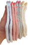 Daisy Patterned Colorful Children's Towel Thick Winter Socks 4 Pairs - 2