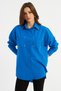 Women's Cobalt blue Studded Shirt Asf2 - 3