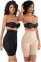 Women's Seamless Slimming and Gathering Laser Cut High Waist Leg Corset Set of 2 - 6