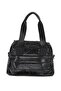 Women's Black Parachute Fabric Medium Size Inflatable Zipper Detailed Side Pocket Daily Casual Stylish Model Bag - 8
