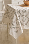 مفرش طاولة كريمي بنمط عتيق من Ays Home - 2