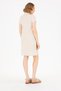 Women's Stone Polo Collar Knitted Dress 50269546 -Vr049 - 7