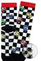 3-Piece Rac Patterned Non-Slip-Seamless Towel Children's Socks - 5