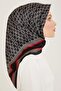 Classic Patterned Twill Silk Scarf 24Ya9167 2 32 - 2