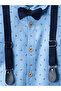 Baby&Child Salopet Set Shirt Pants Bow Tie - 5