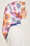 Floral Print Twill Silk Scarf 24Ya9106 54 39 - 2