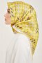 Floral Print Sura Silk Scarf 24Ya9145 34 83 - 3