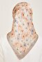 Floral Print Sura Silk Scarf 24Ya9108 82 33 - 4