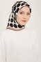 Geometric Patterned Twill Silk Scarf 24Ya9156 86 82
