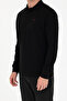 Men's Black Basic Sweatshirt 50276314-Vr046 - 6