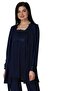 Pregnant Maternity Long Sleeve Pajama Set with Dressing Gown