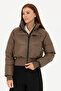 Women's Brown Coat 50271235-Vr153