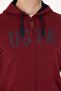 Men's Claret Red Sweatshirt 50273738-Vr014 - 7