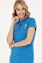 Women's Cobalt Blue Knitted Dress 50262697 -Vr045 - 4