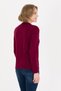 Women's Burgundy Basic Knitwear Cardigan 50257801-Vr014 - 5